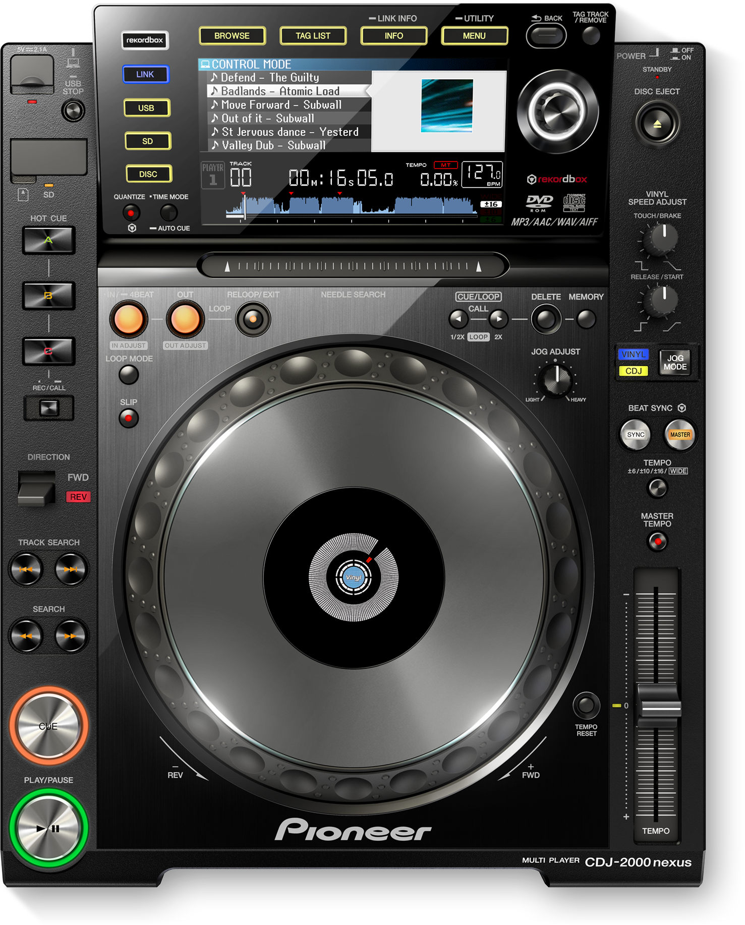 Pioneer CDJ-2000nexus